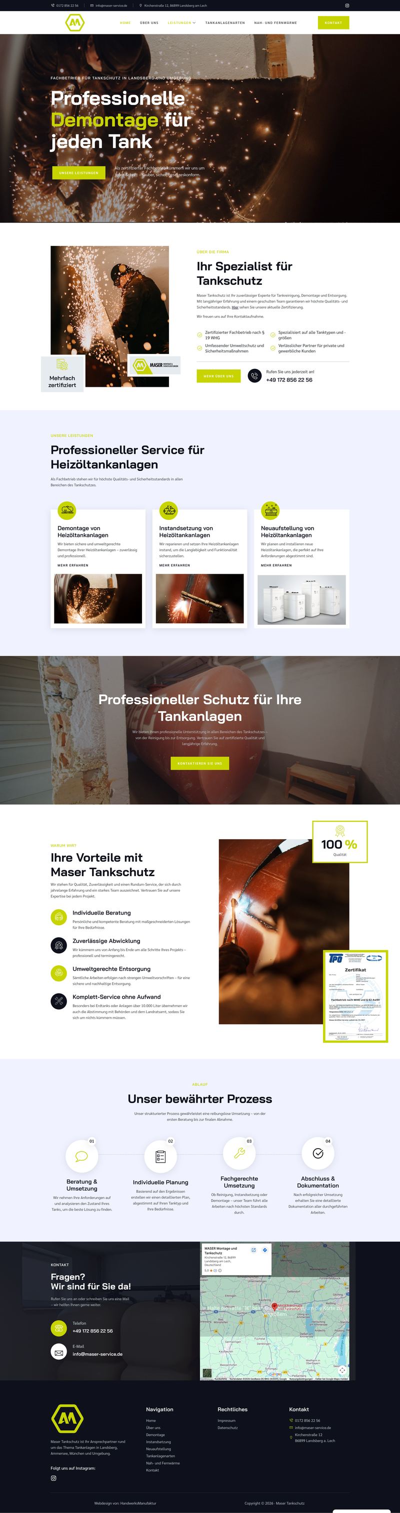 Maser Tankschutz Nachher