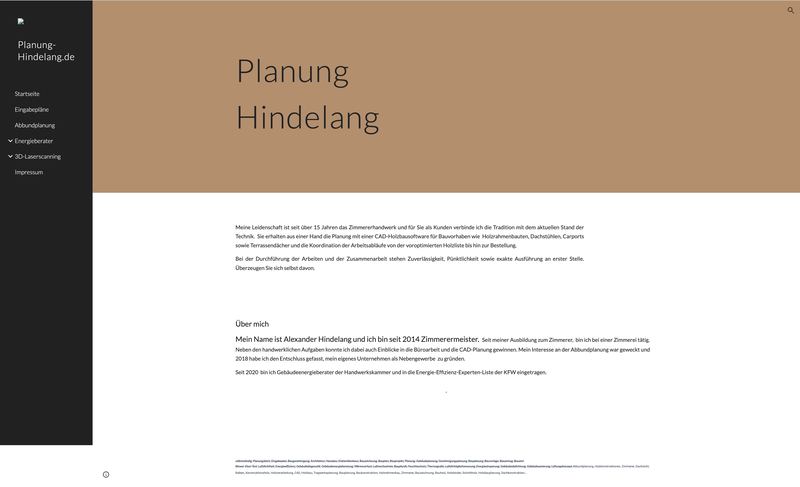 Planung Hindelang Vorher